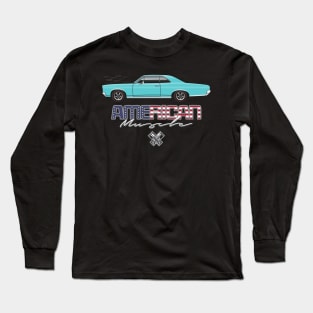 Aqua Long Sleeve T-Shirt